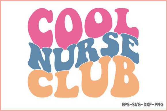 Cool Nurse Club Sublimation: Graphics & Crafts for Creative Design