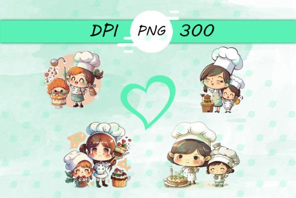 Cute Toddler and Nurse Mom Png Graphics