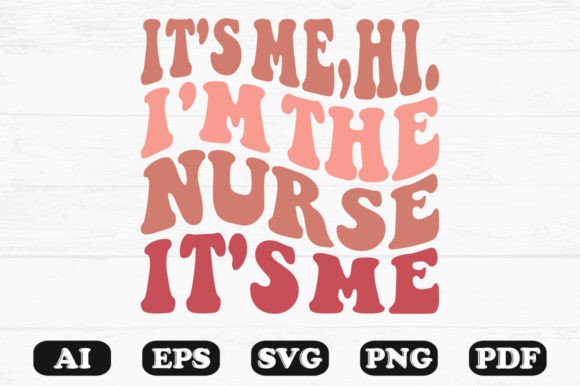 It's Me, Hi I'm the Nurse: Wavy SVG Design