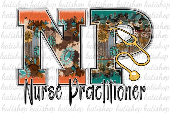 NP Nurse Practitioner Western Png: Graphics for Crafts